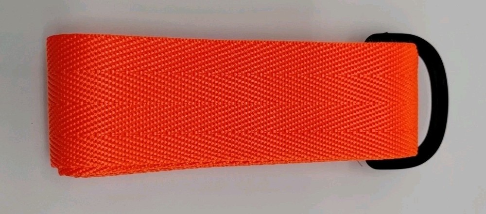 Deer Drag ~ Hunter Orange Simple Strap ~ Reduces Strain