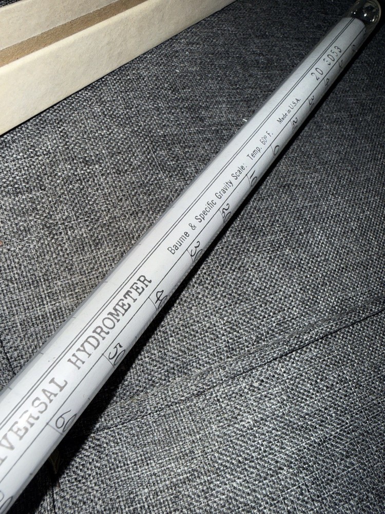 Vintage Hydrometer Set – Complete Testing Kit (3 Pieces w/ Tubes)