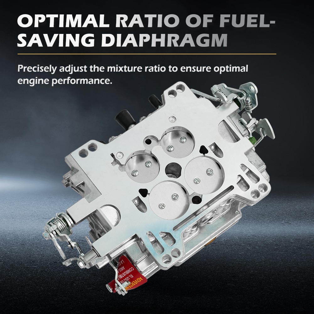 600 CFM 4 Barrel Carburetor For Edelbrock Performer Series 1405 Manual Choke