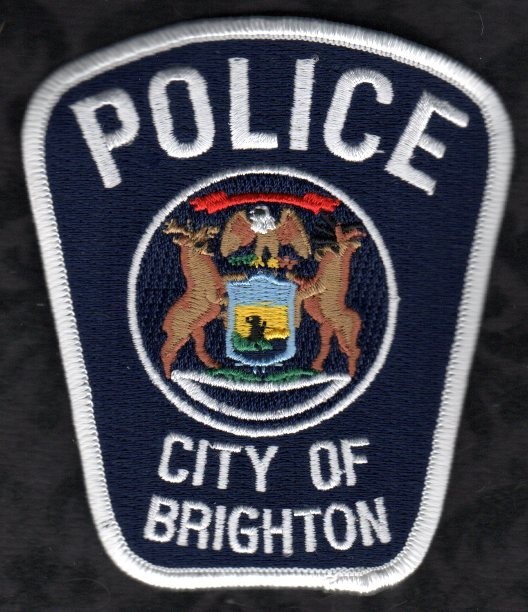 Brighton Michigan Police Shoulder Patch