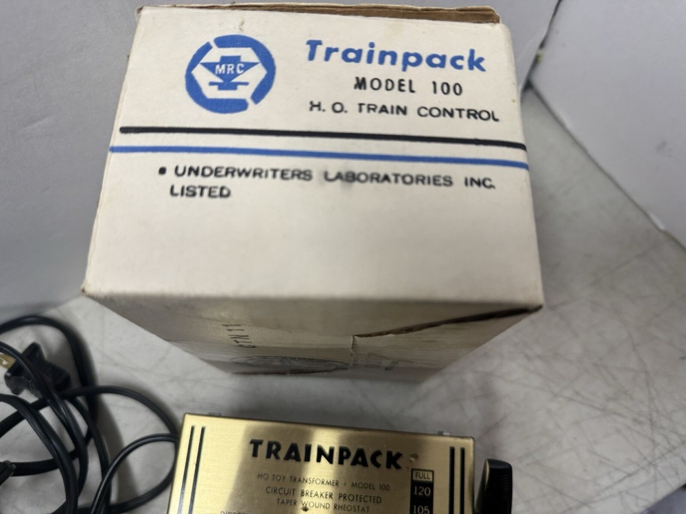 VINTAGE Trainpack GOLD HO Transformer Model Rectifier Co.with Box
