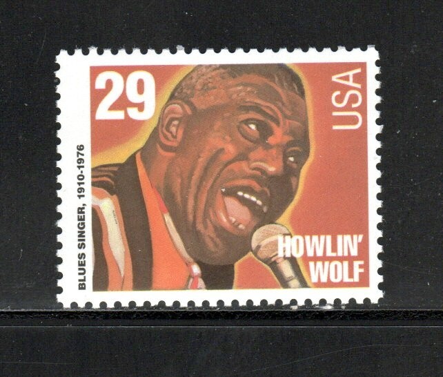 2861 * HOWLIN' WOLF *   U.S. 29c Postage Stamp MNH