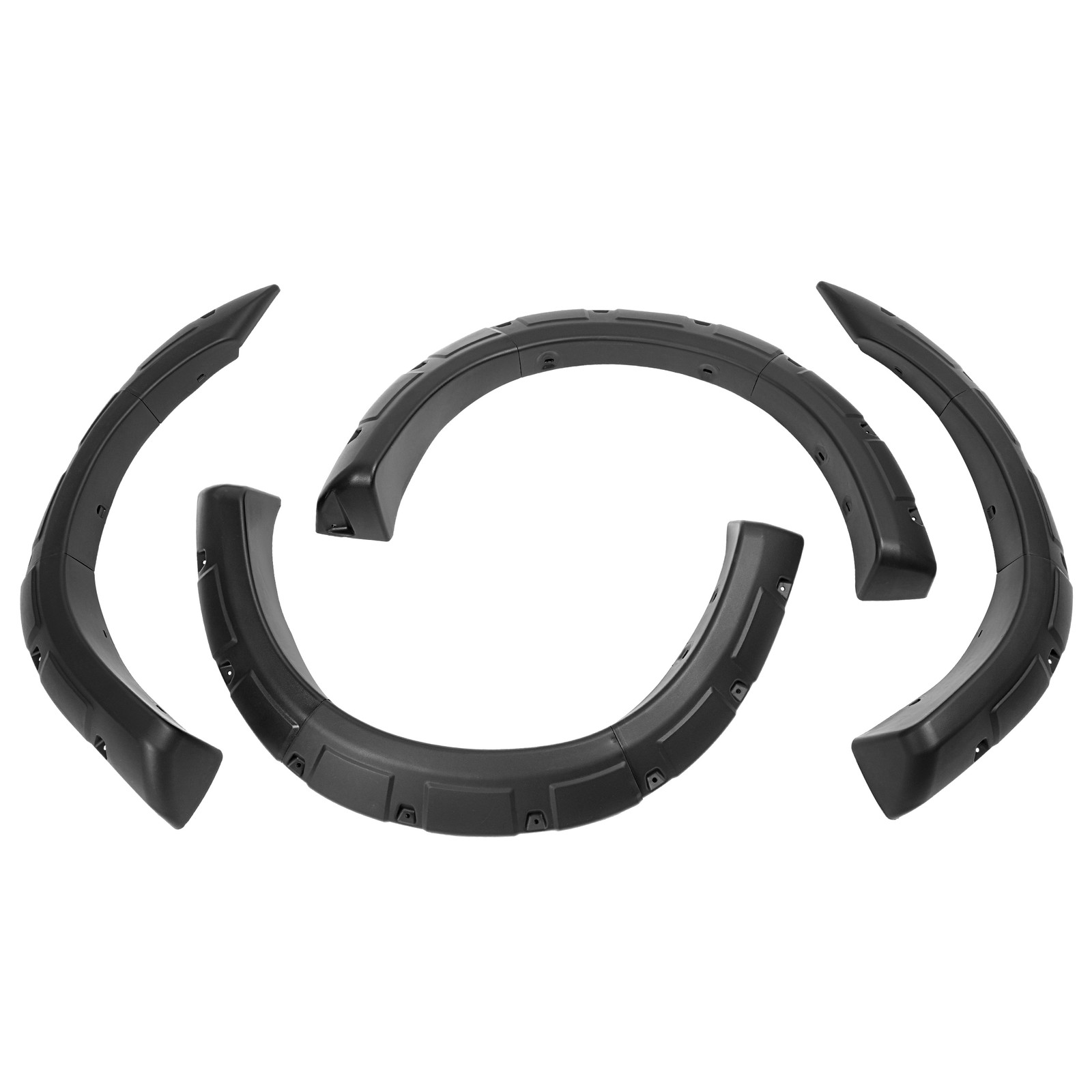 Fender Flare Kit For 1993-2011 Ford Ranger Pocket Rivet Bolt Textured Black