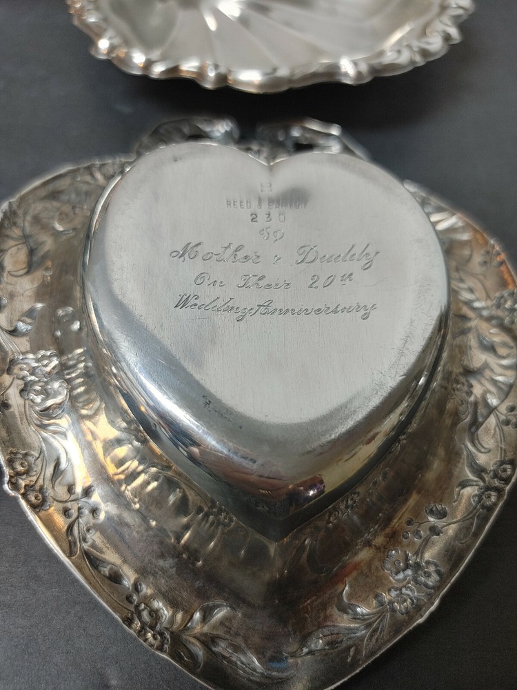 12 SILVERPLATED DISHES SHEFFIELD REED & BARTON WALLACE WM ROGERS SHEETS ROCFORD