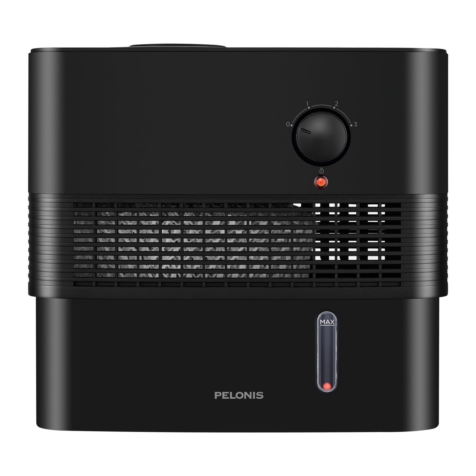 Pelonis 1 Gallon Evaporative Humidifier, Black