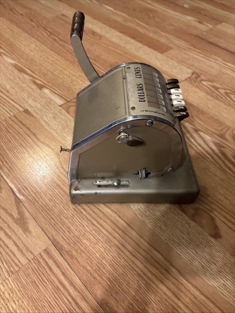 Vintage Paymaster Check Machine