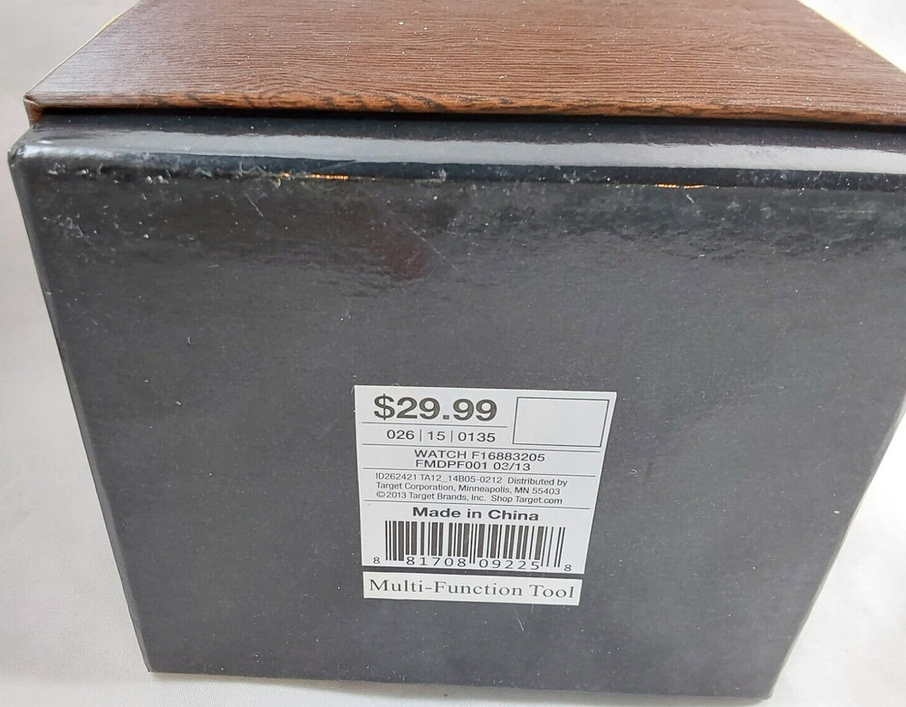 Jack Reid Watch w/ Compass & Multi Function Tool Brand New in Gift Box