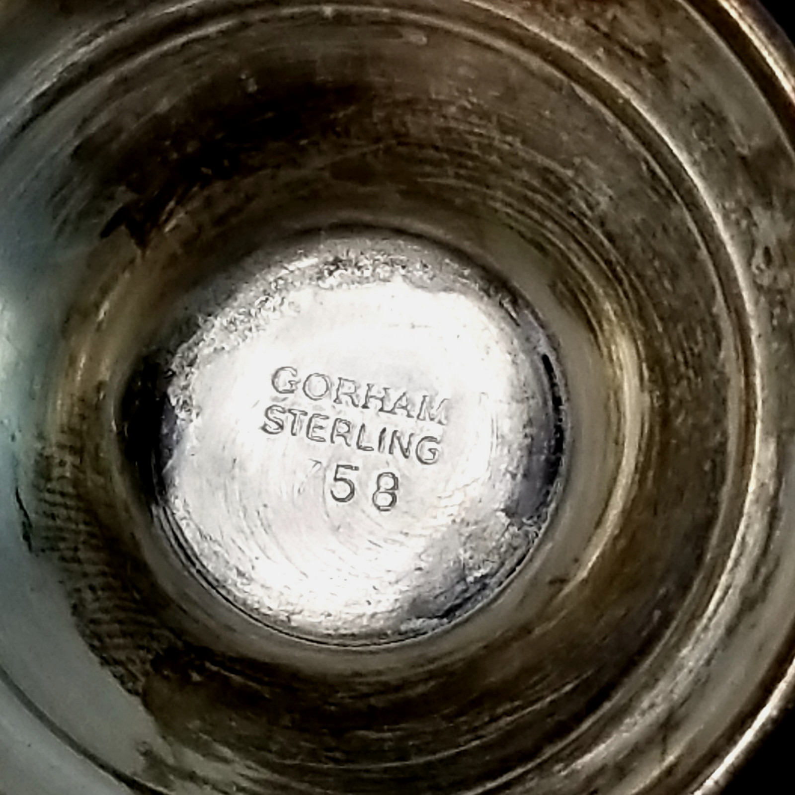 Vintage Gorham Sterling Silver Salt/Pepper Shaker 758 – 4.5” Single