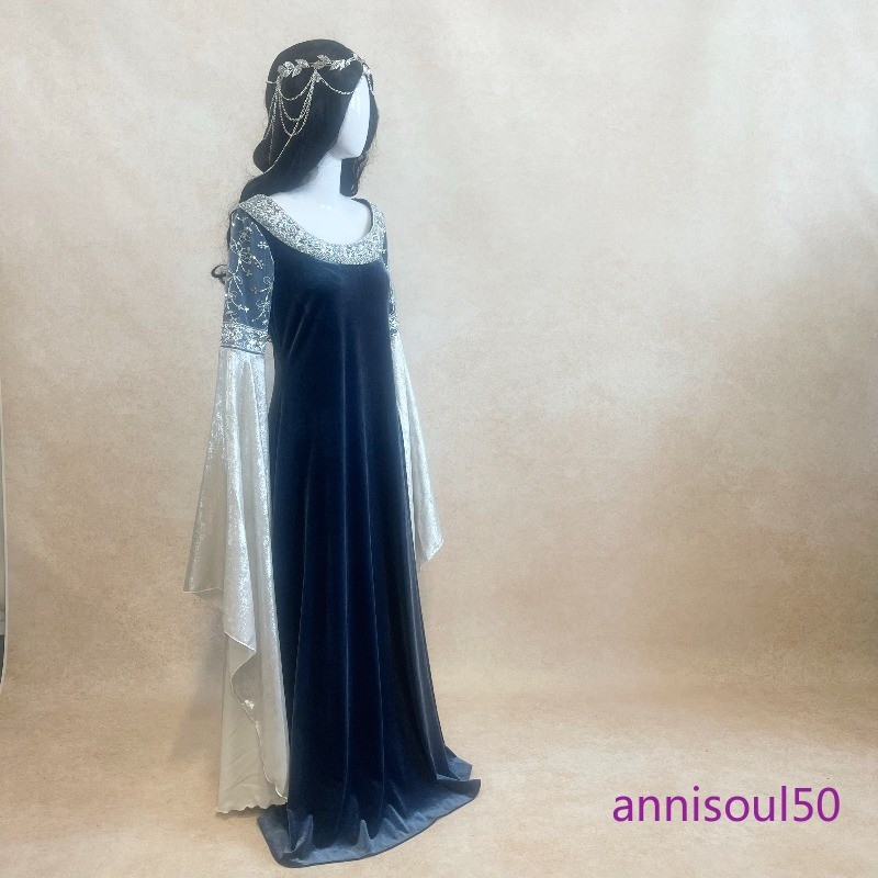 The Lord of The Rings Elf Princess COS Medieval Clothing Arwen Arwen Fairy Dress