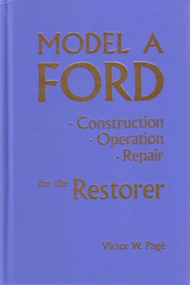 1928-1931 Ford A Factory Shop Service Manual