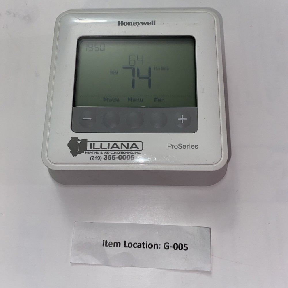 HONEYWELL TH411OU2005 PROGRAMmABLE THERMOSTAT