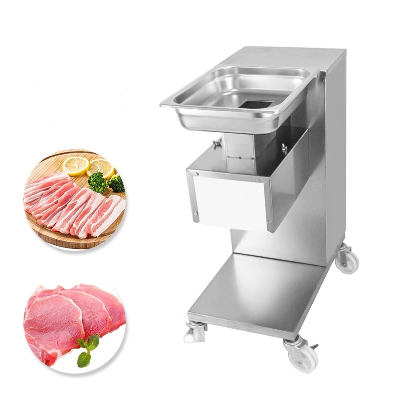 Meat Cutter Slicer Commercial Stainless Steel QE 500KG Meat Cutting Machine