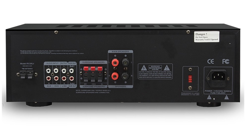 New Technical Pro 1000W Professional Audio Receiver with USB/SD Card Input & MP3