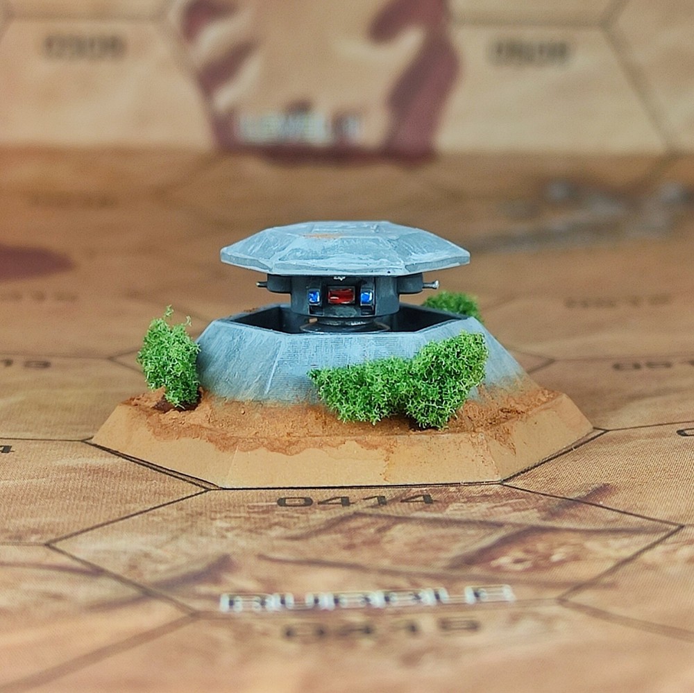 Dot hex  - 6mm Sir Mortimer x2