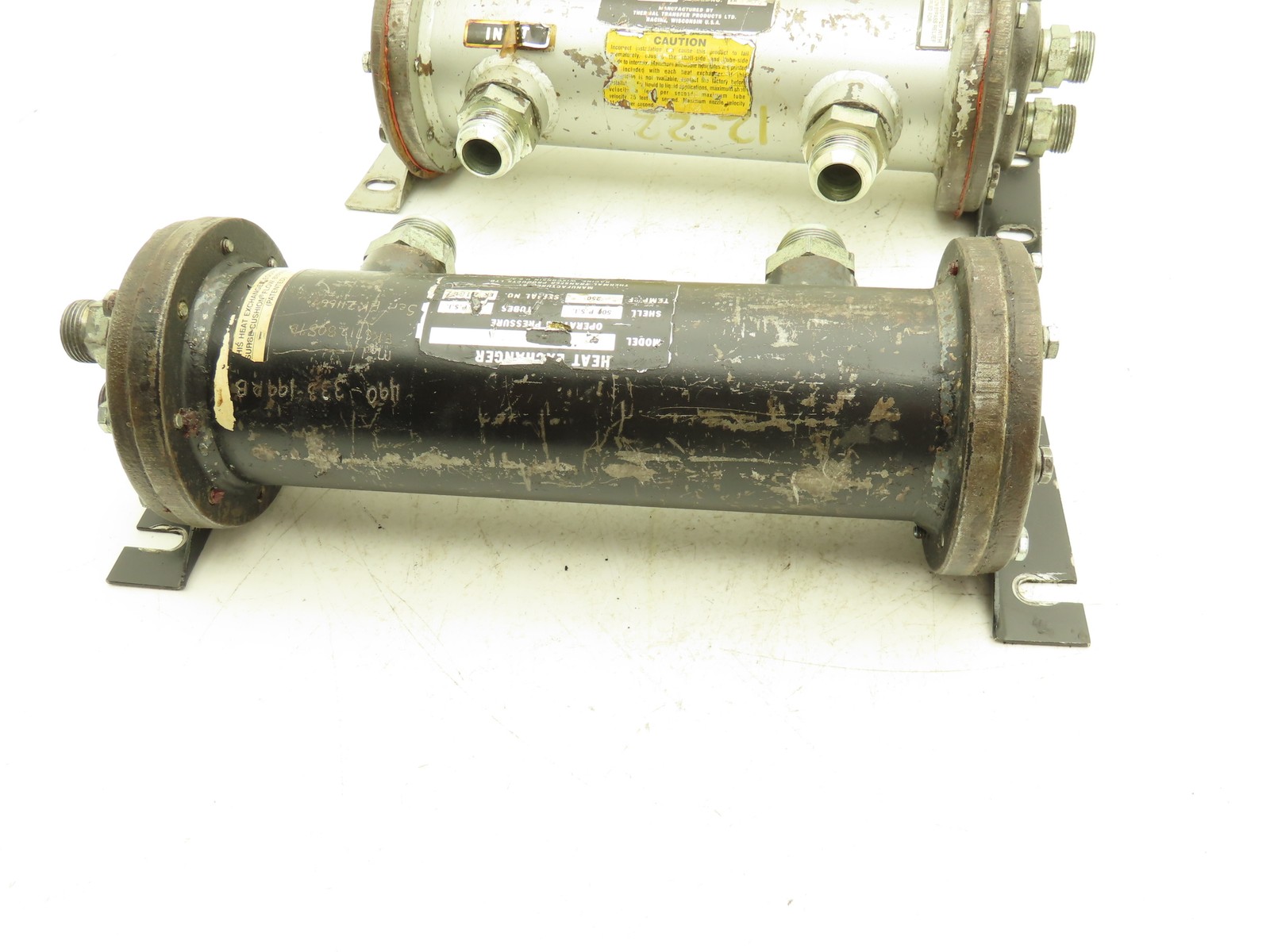 Thermal Transfer EKS-712-80876 Oil Cooler Shell & Tube Heat Exchanger 2-Pass