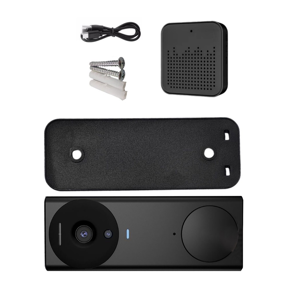 Smart Wireless Doorbell Intercom Video Camera Door Ring Bell For ULooka APP