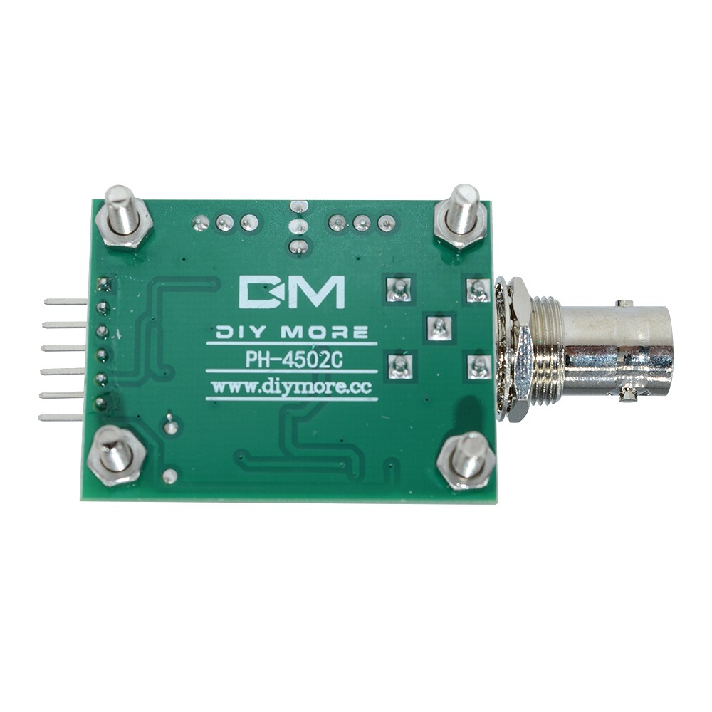 Liquid PH0-14 Value Detect Sensor Module + PH Electrode Probe BNC for Arduino