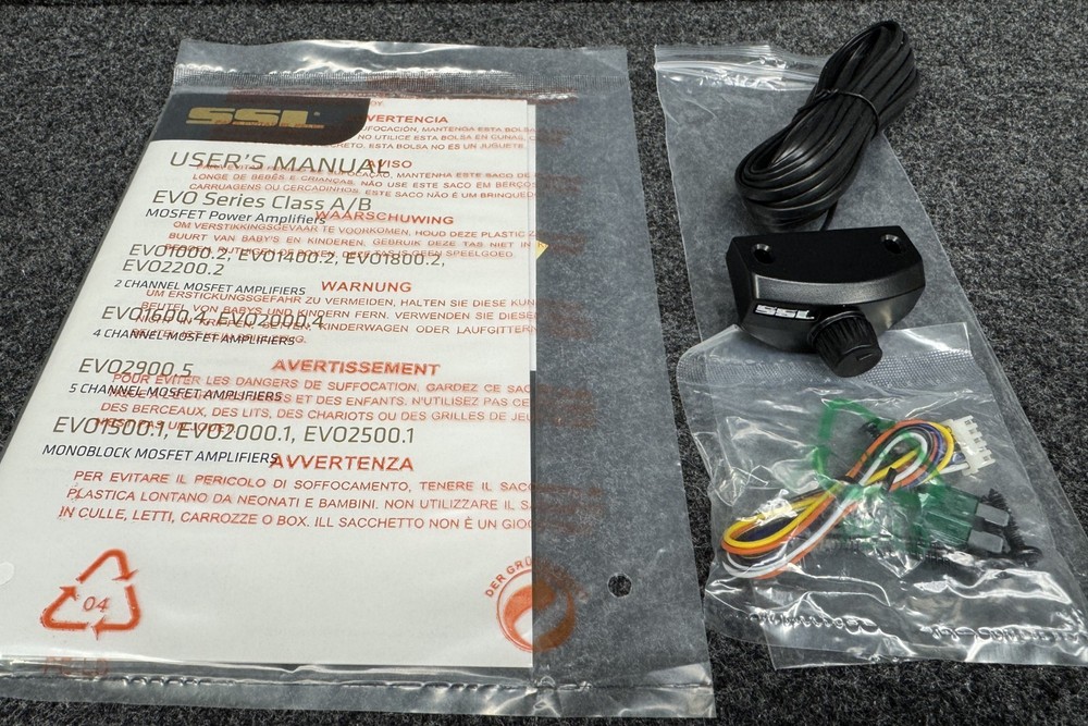 SSL EVO 1500.1 FULL RANGE CLASS A/B MONOBLOCK AMPLIFIER NEW-OPEN BOX/CLEARANCE.