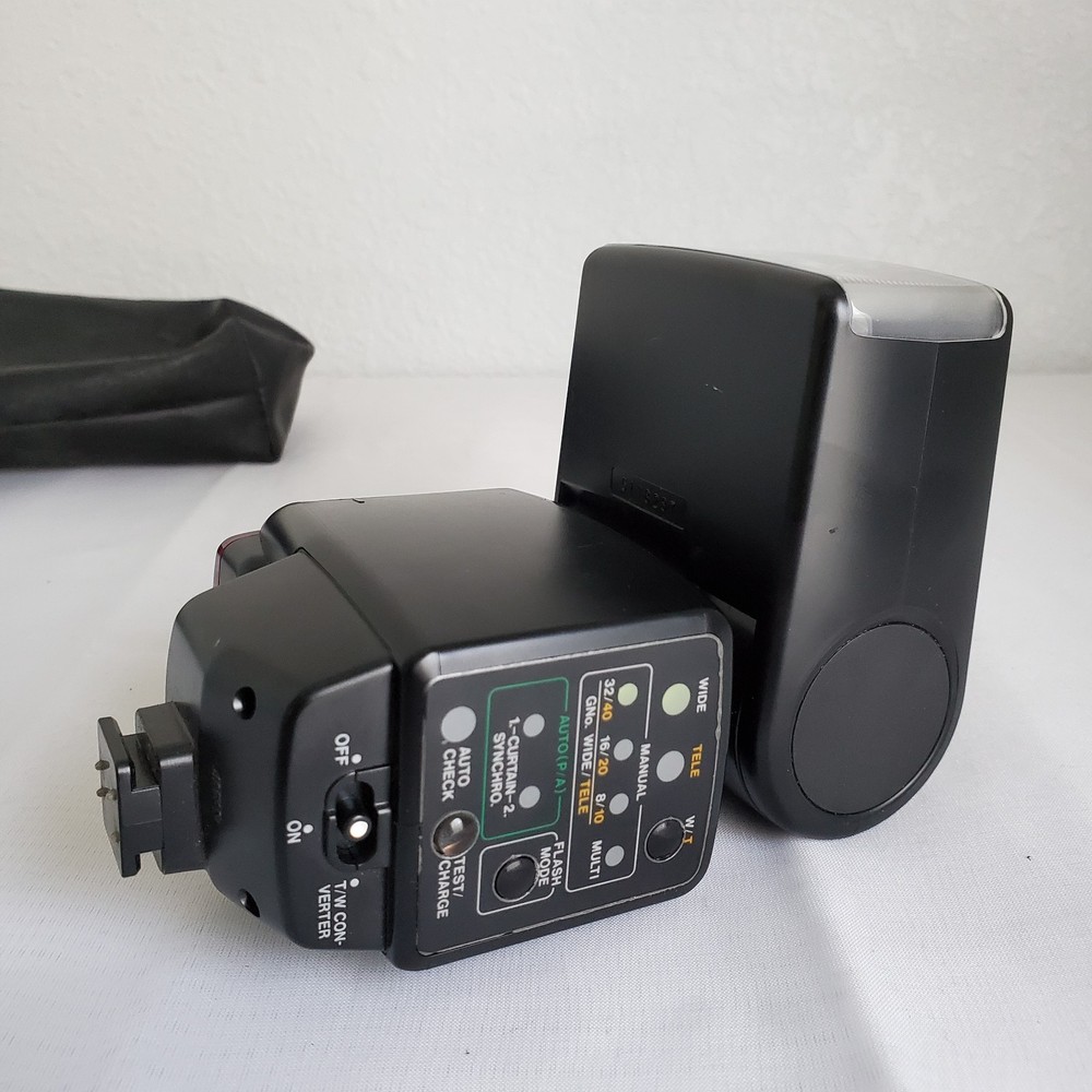 Olympus Electronic Flash G40 Camera Speedlight Works READ