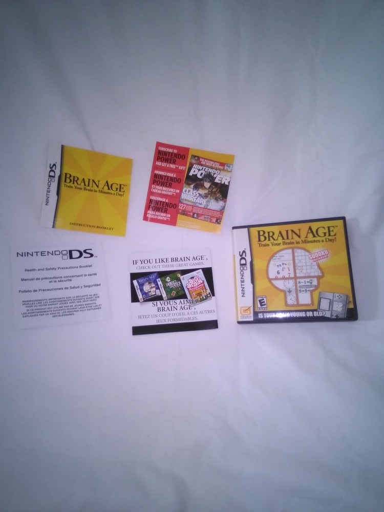 NO GAME Brain Age case