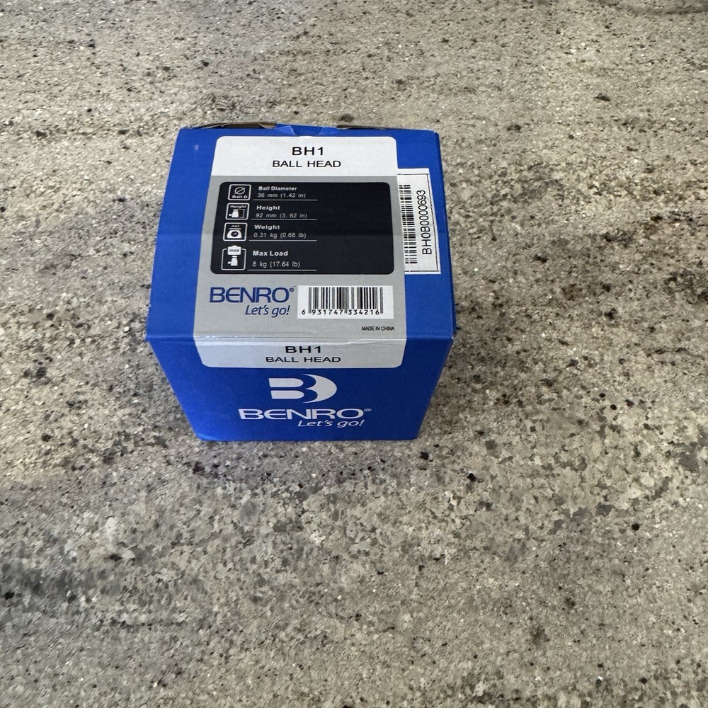 Benro BH 1 Double Action Ballhead