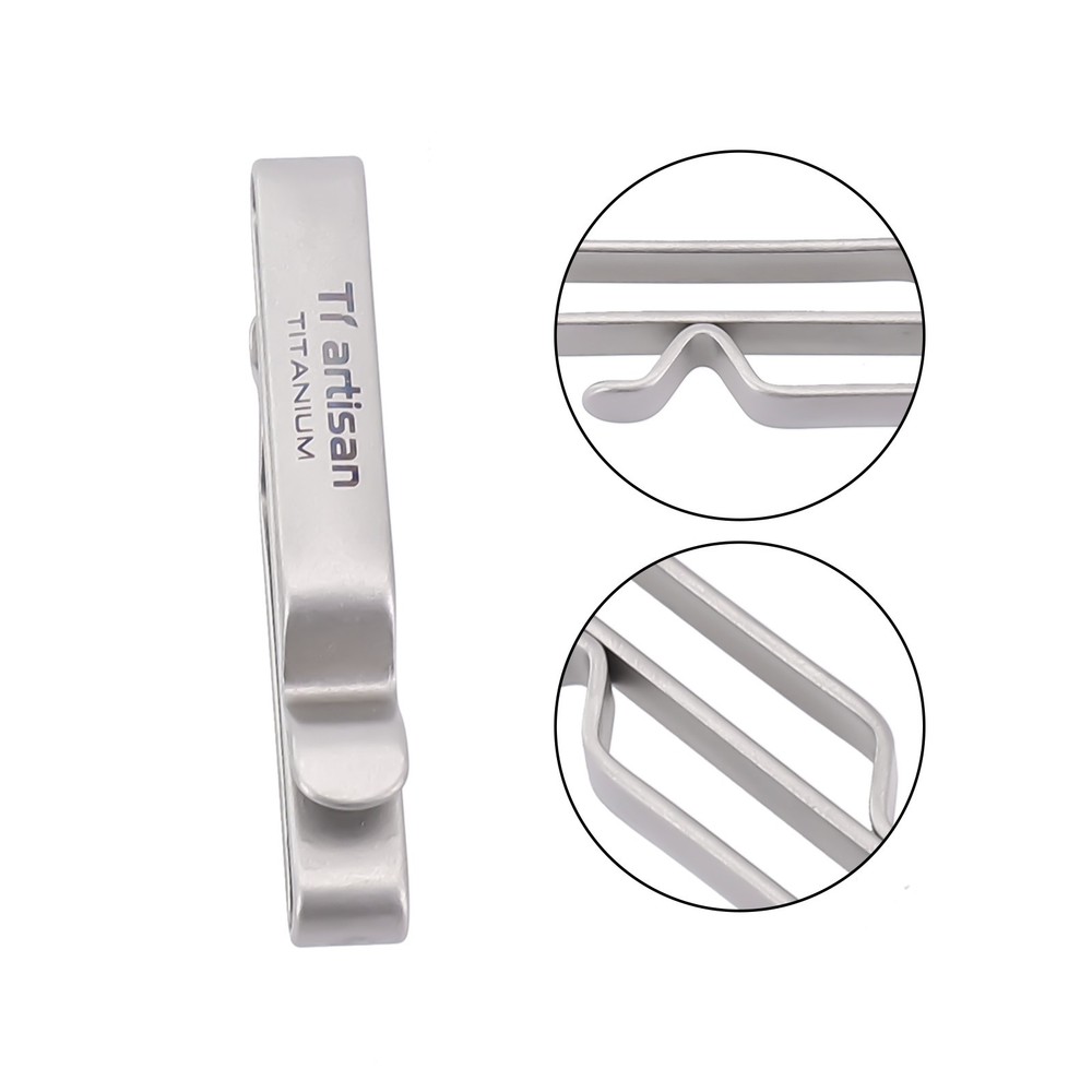 Convenient Titanium Keychain Key Ring Holder for Easy Key Organization