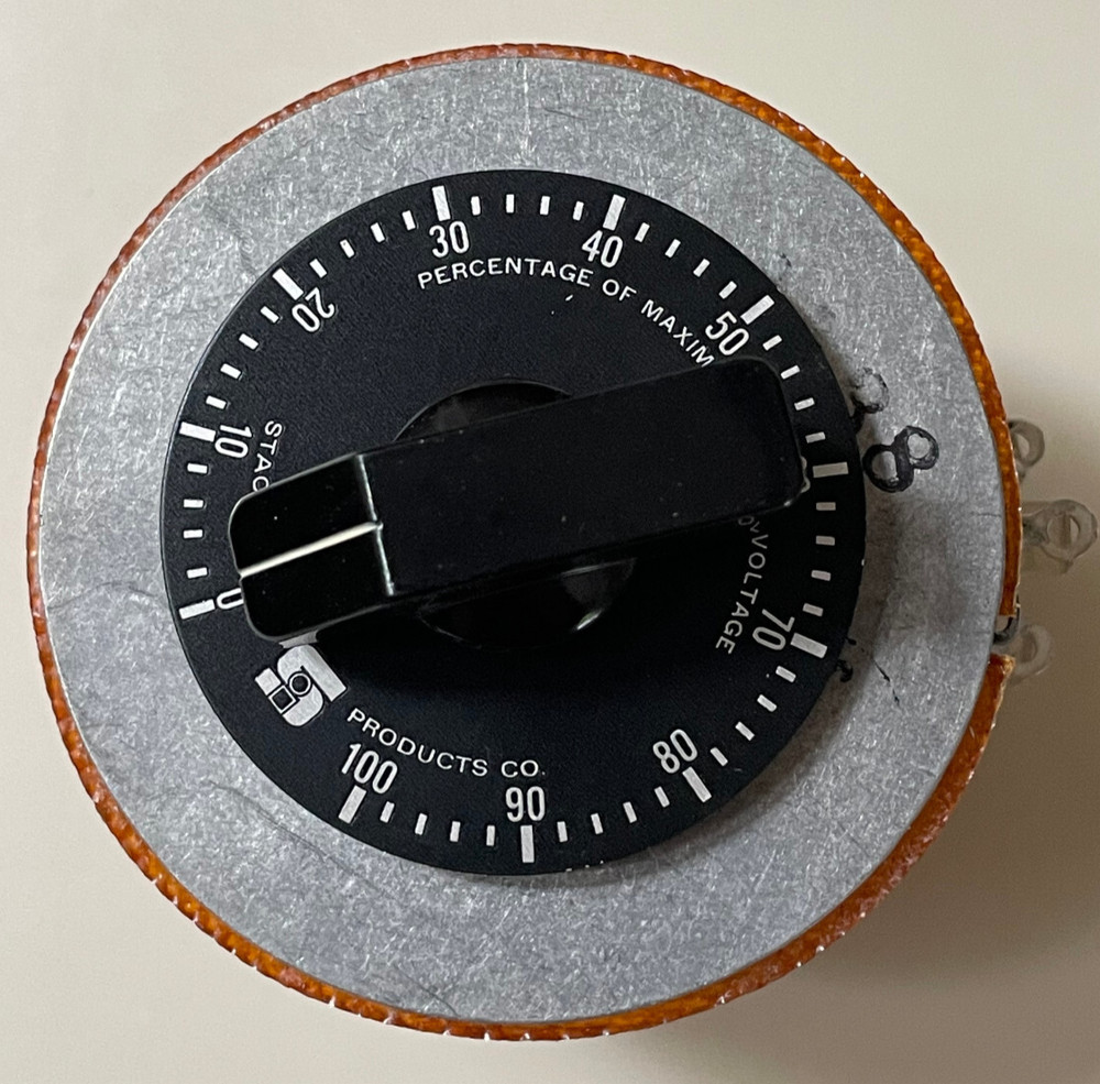 Staco Type 251 Variable Autotransformer - Panel Mount