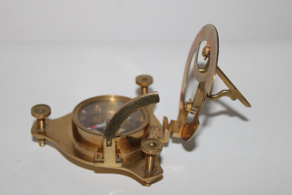 West London Sundial Compass Solid Brass