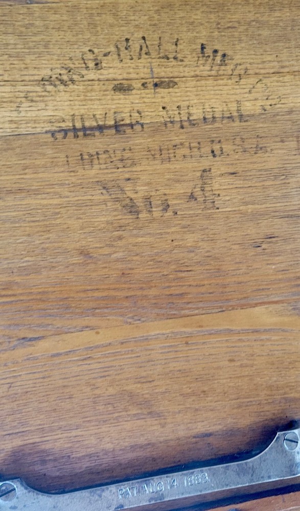 Antique American Folding Work Table Accent Table Sewing Table