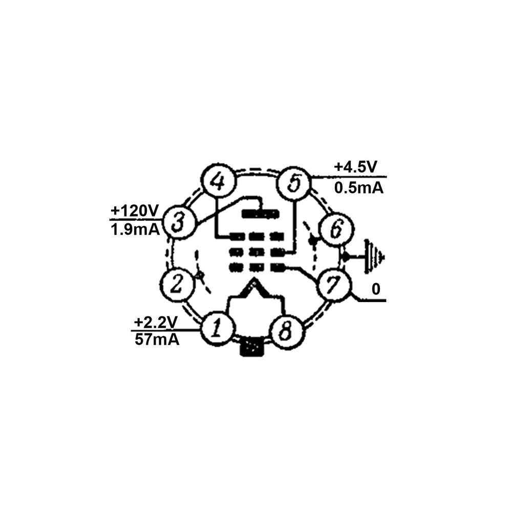 4pcs 2J27L 4P700 RV2 Soviet HF Pentode Tube 03-1984 Same Date Code Boxed
