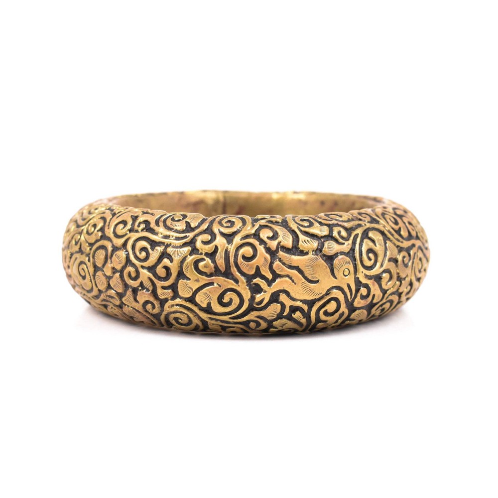 Brass Tibetan Bracelet