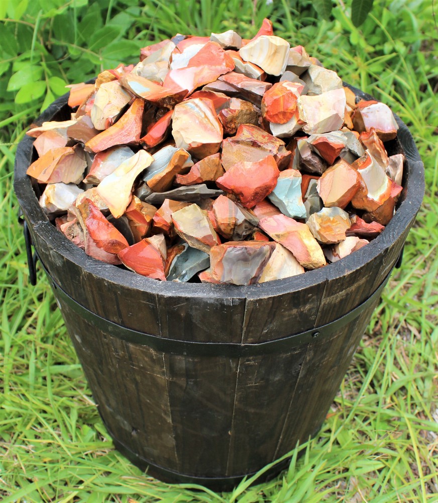 Polychrome Jasper Rough Natural Bulk Lots (Raw Polychrome Jasper, Desert Jasper)