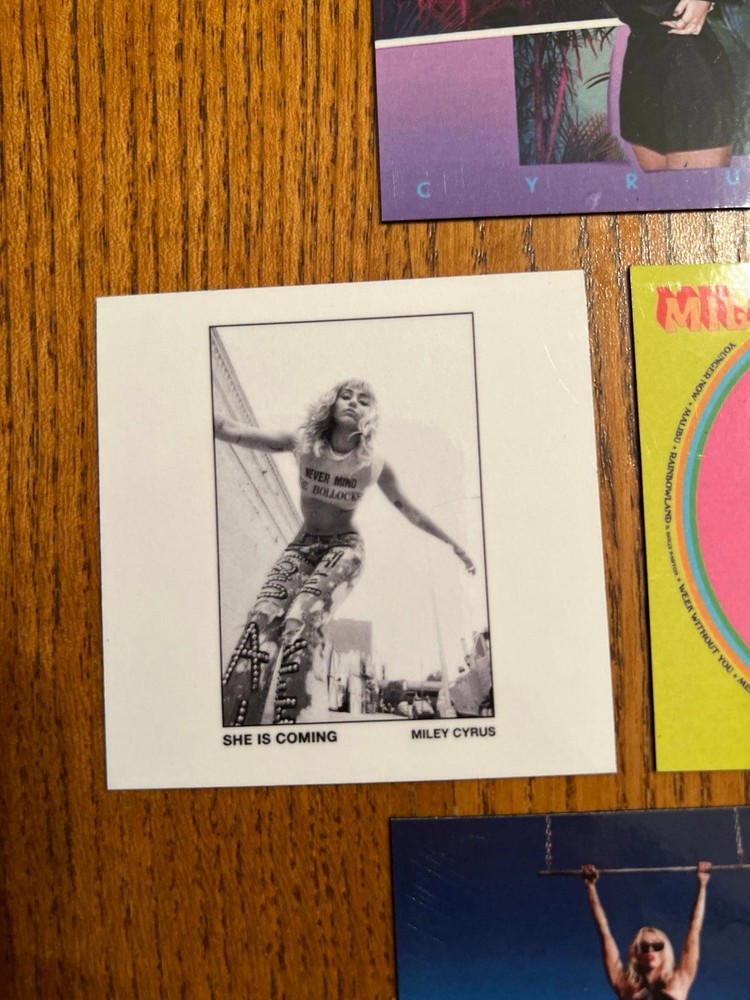 Miley Cyrus fridge magnets