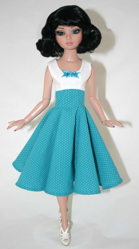 1950's Swing Doll Clothes Sewing Pattern for 16" Ellowyne Wilde Dolls Tonner