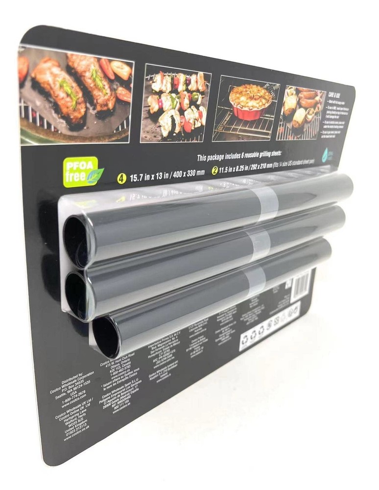MIU 6 Pack BBQ Grill Mats