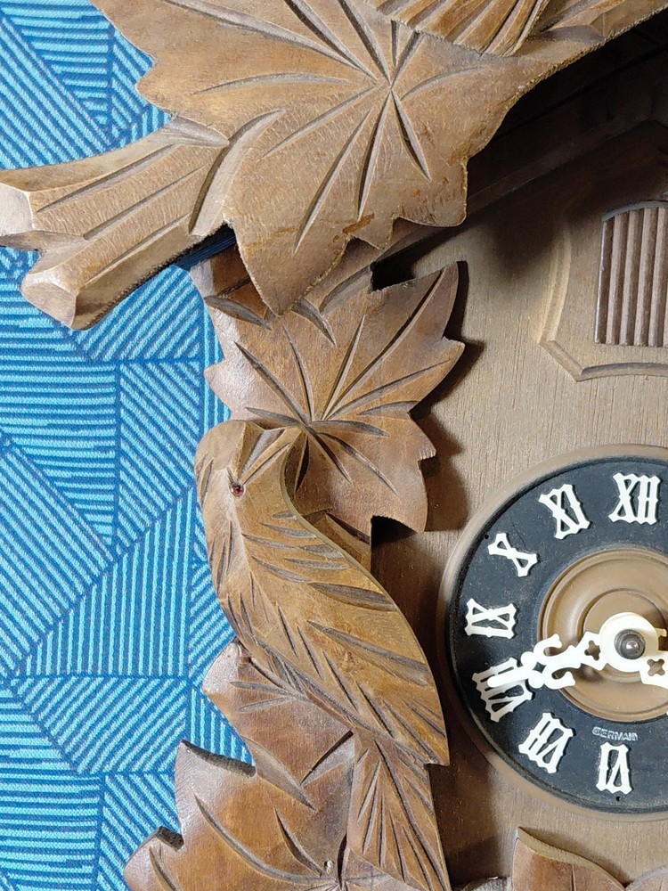 Large 1 Day Cuckoo Clock Complete Working . Watch Video