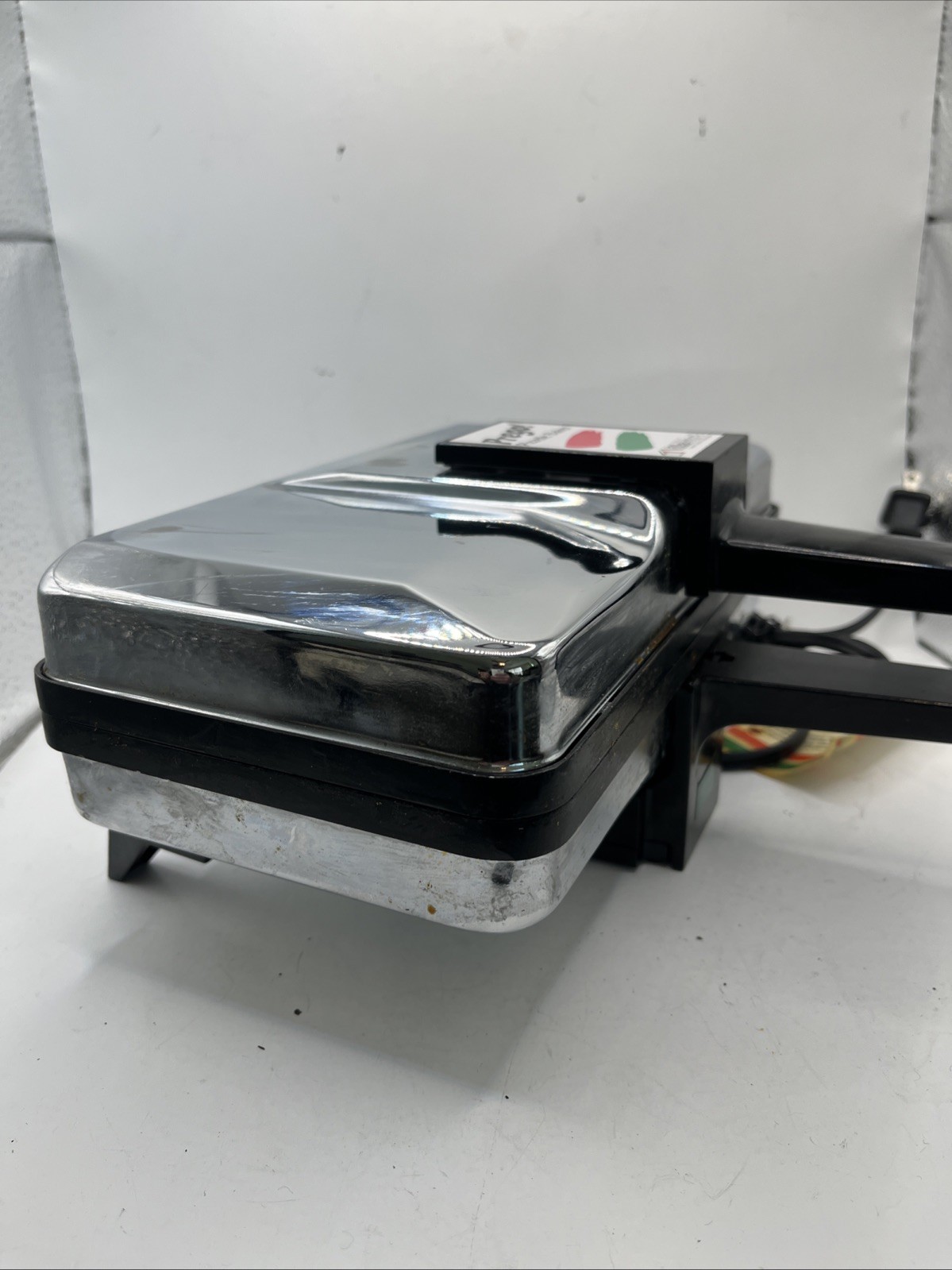 💥Excellent VillaWare Prego Pizzelle Baker Maker 3600-NS Italian Cookie Mold