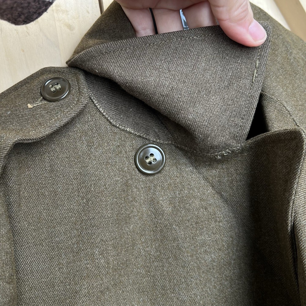 VTG 1946 Post WWII Era US AAF Wool Jacket 36R - Training Command/E5 Rank Patches