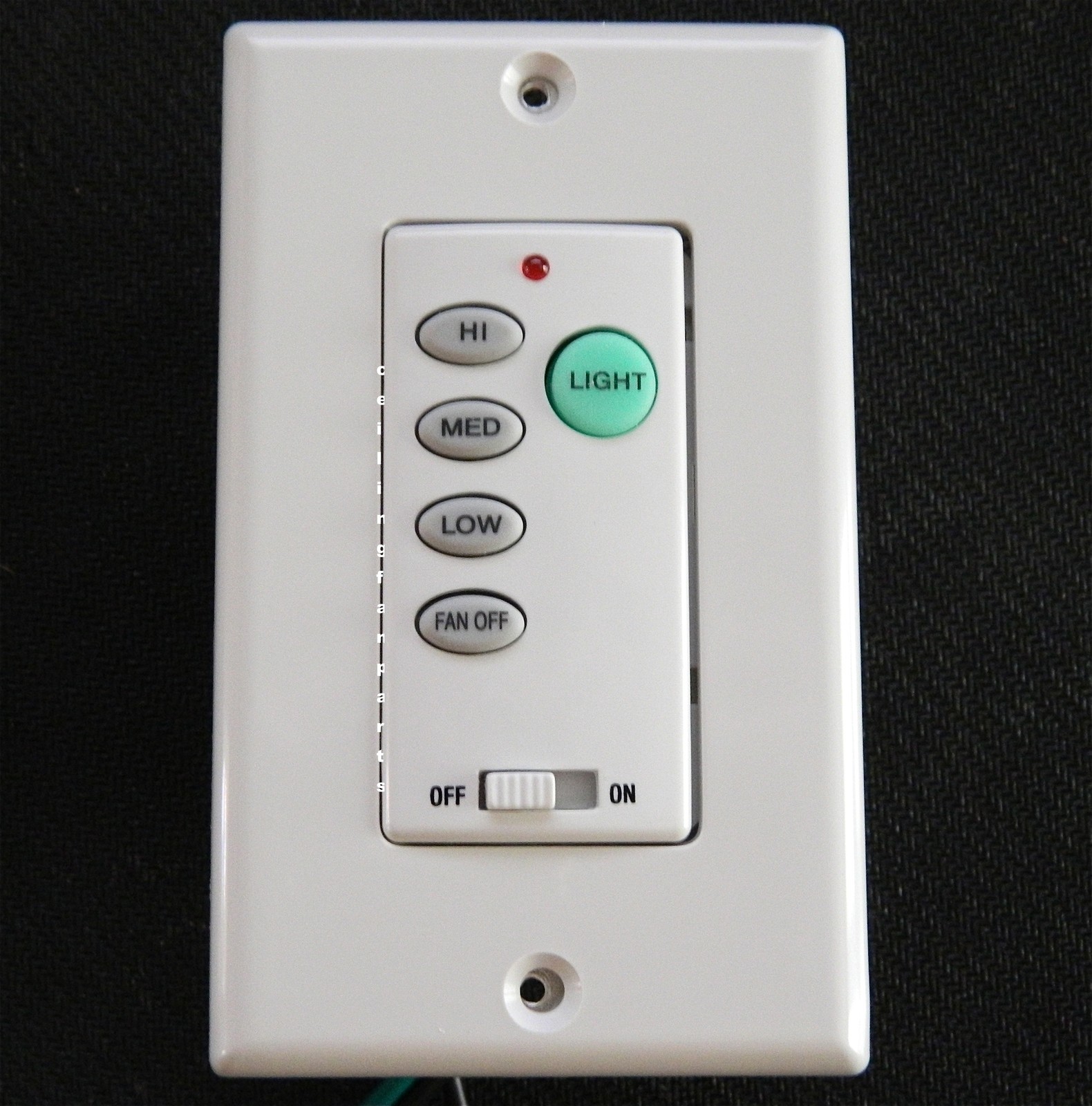 Ceiling Fan Wall Control UC-9050T With 5 Dip Switches