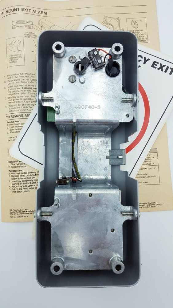Corbin Russwin Alarm Unit 277 Series Rim Exit Device E250