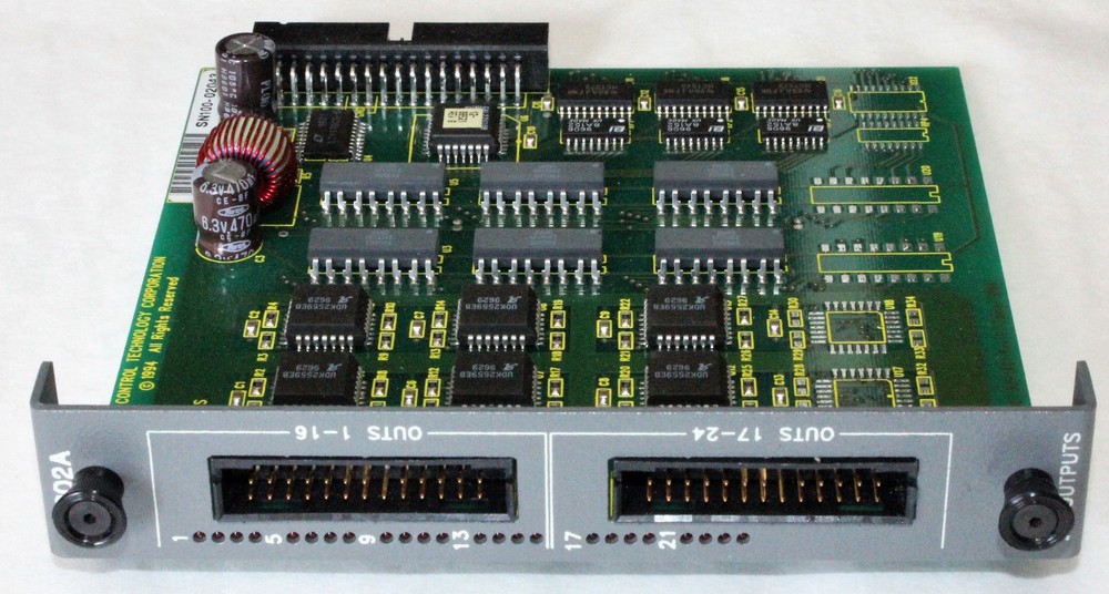 CONTROL TECHNOLOGY 2202A 24 CHANNEL OUTPUT MODULE BOARD