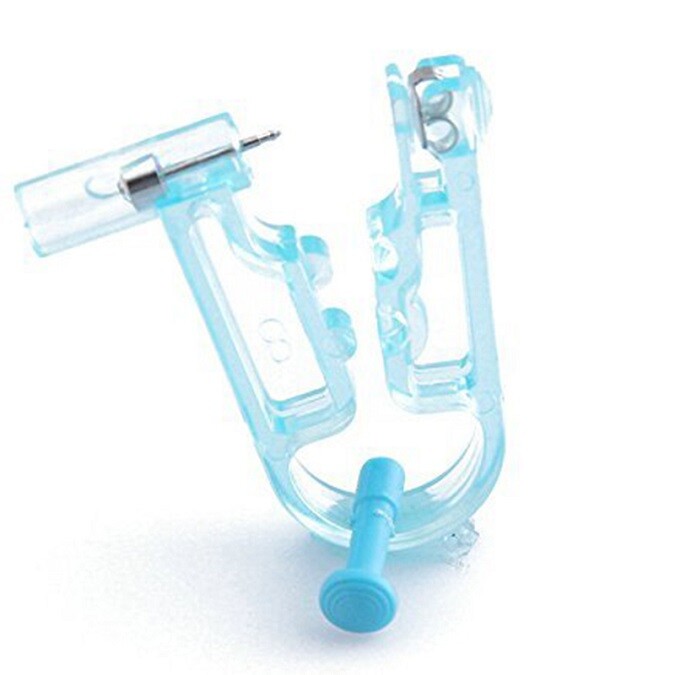 Individual Sterilized Disposable Ear Piercing Gun Piercer Tool & Stud Earring