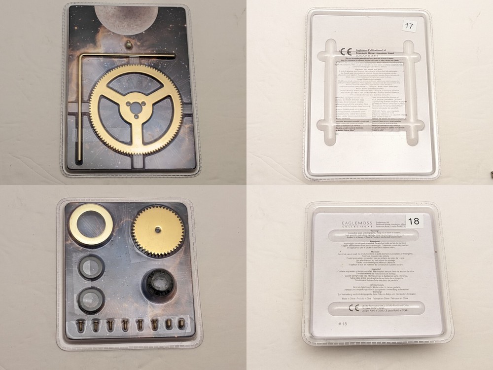 EAGLEMOSS Collections Precision Orrery / Mechanical Solar System | INCOMPLETE