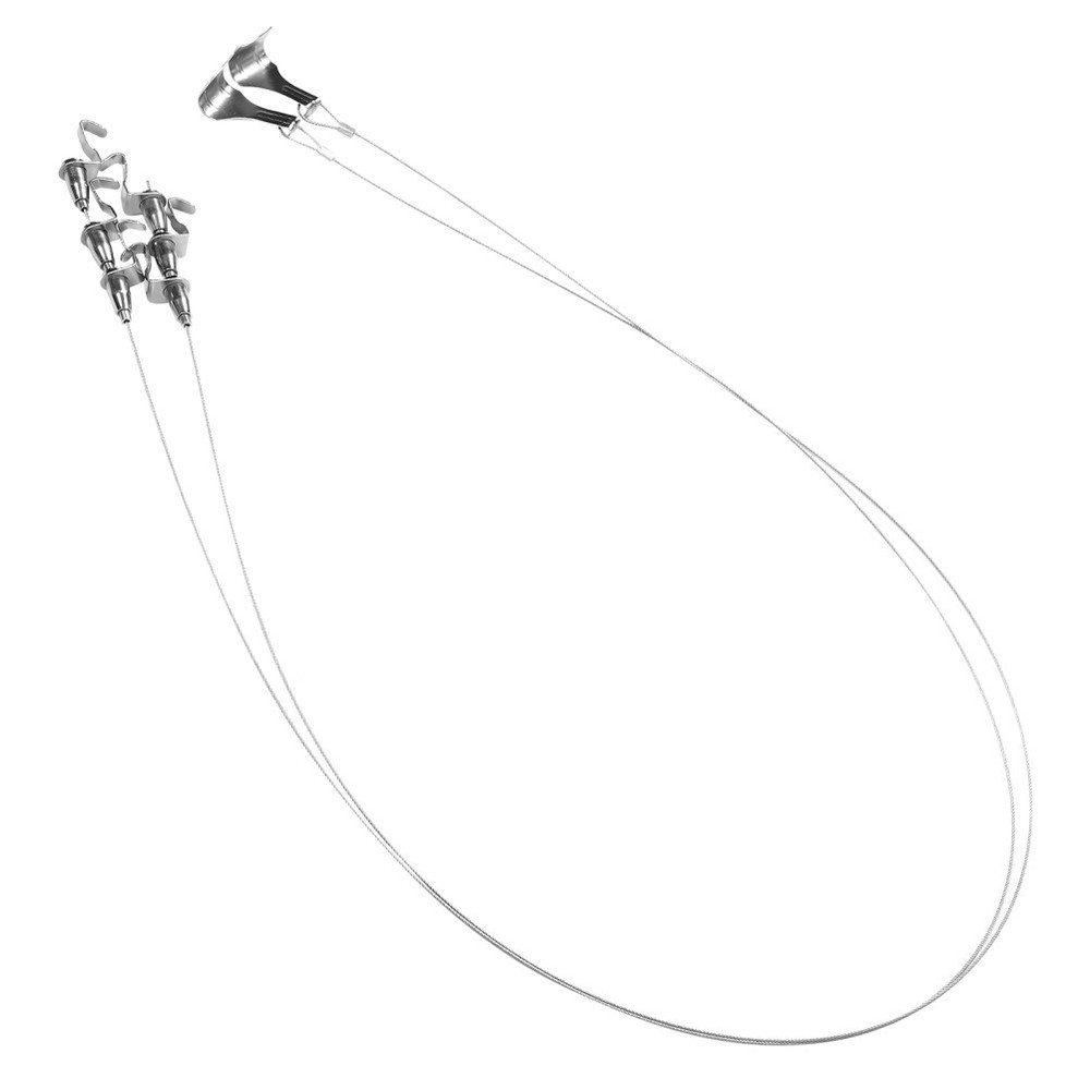 Picture Rail Hooks Adjustable Hanger Mirror Frame Hanging Tool Heavy Kit