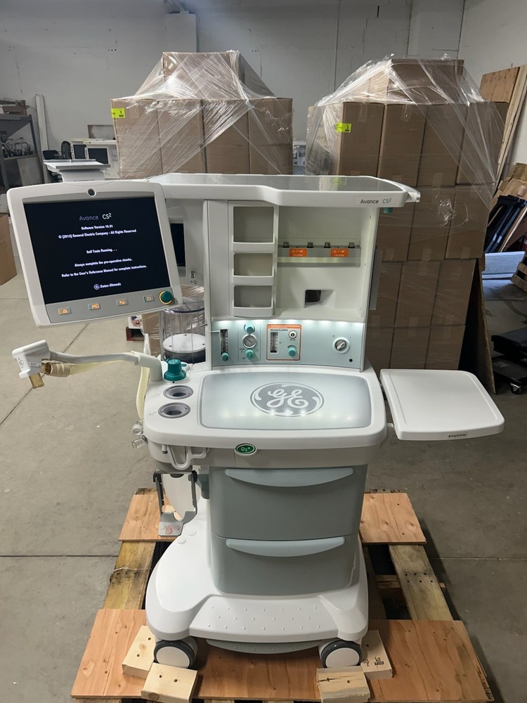 GE Avance CS2 Anesthesia Machine - SW 10.01