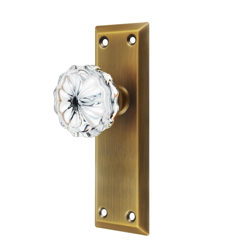 newliplace 2 Pack Antique Brass Single Sided 2 Dummy,