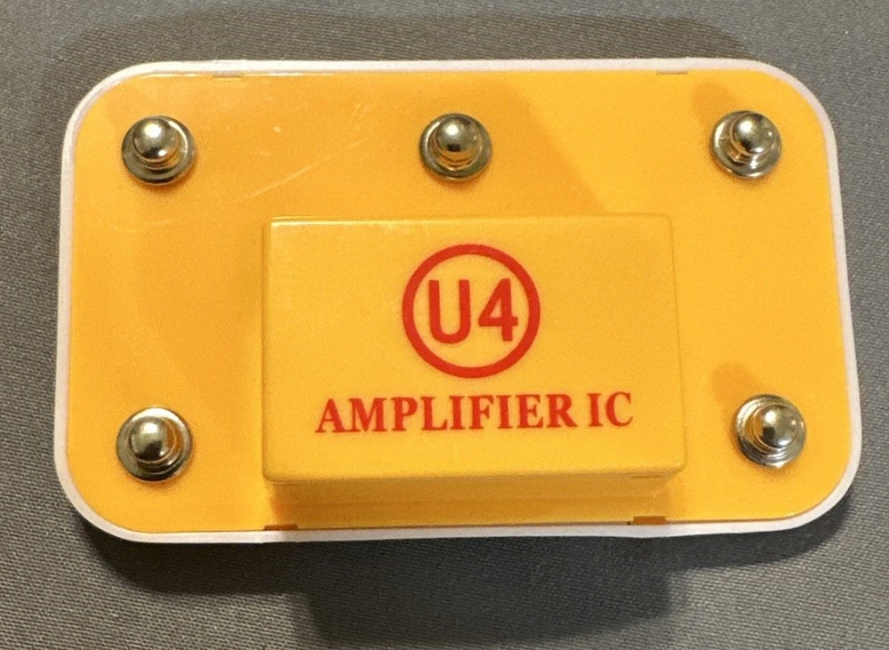 Elenco SNAP CIRCUITS Amplifier IC Unit (U4), Part # 6SCU4