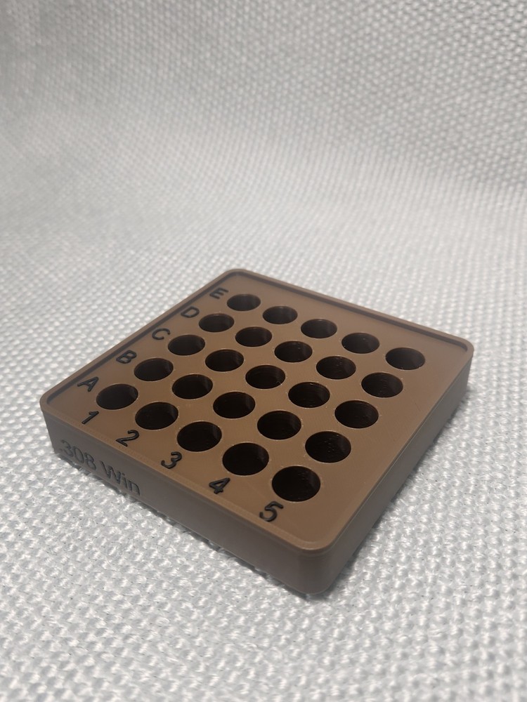 .308 Reloading tray, Stackable, Different color options