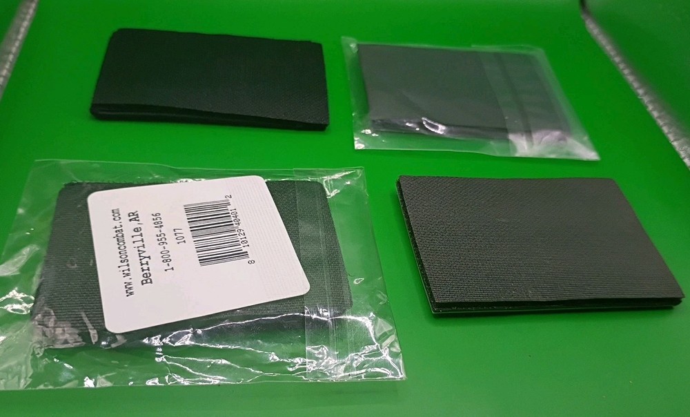 Tactical Patch Set 4pc: Wilson Combat, CMMG, NULA, Volcom - Hook & Loop Backing