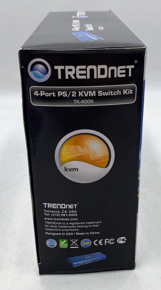 TRENDnet TK-400 4-Port KVM Switch